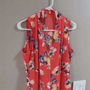 Floral Sleeveless Dress